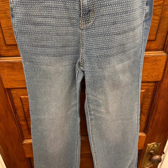 PTCL Rue Bling Out High Rise Stretch Straight Leg Denim sz 25 Studded Jeans - Picture 3 of 16